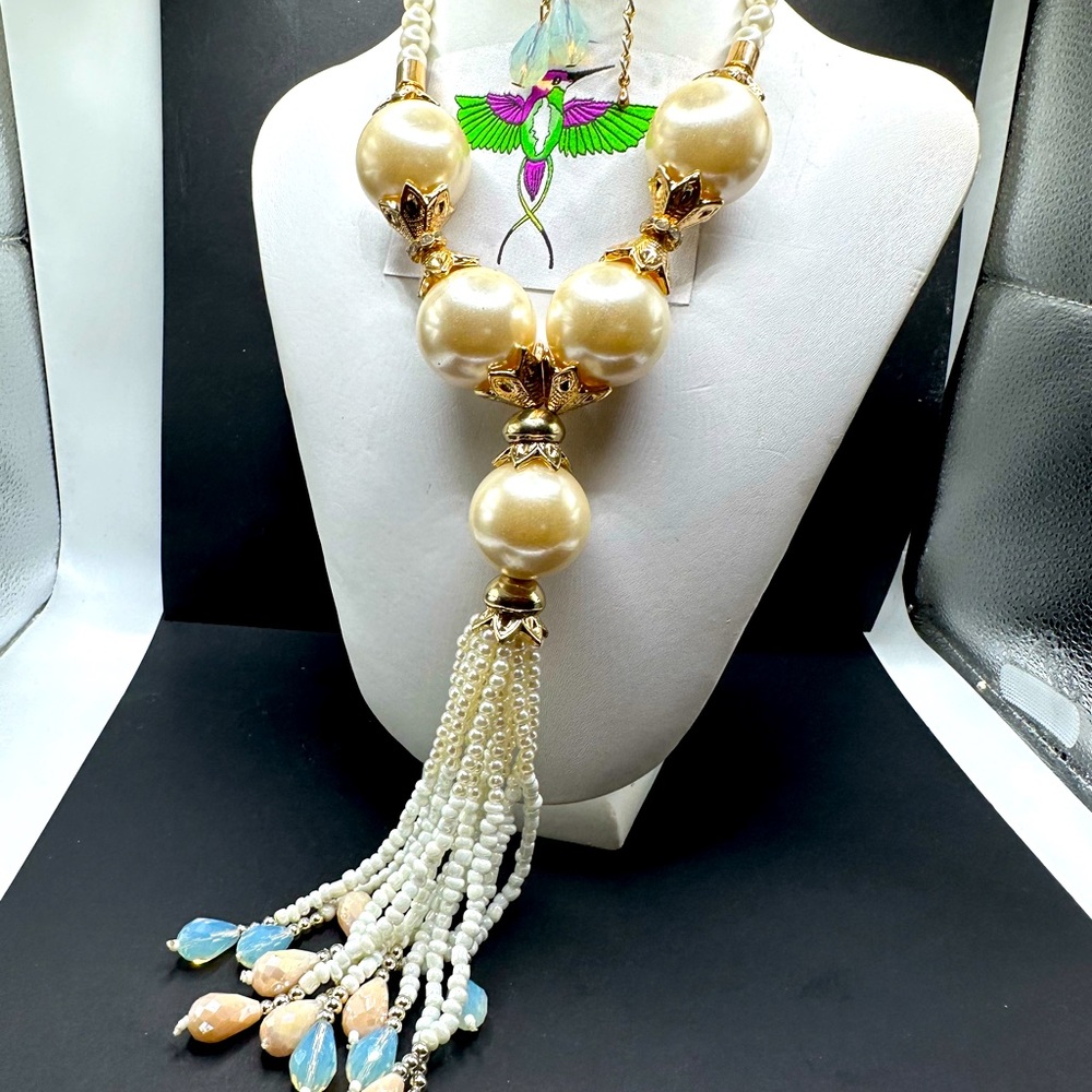 20” Pearl long necklace